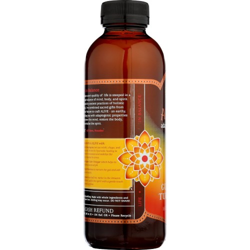 Gts Living Foods Alive Adaptogenic Tea Guayusa Turmeric Oz