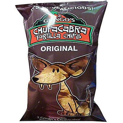 2 GRINGOS CHUPACABRA: Original Tortilla Chips, 10 oz