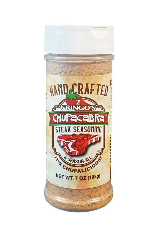 2 GRINGOS CHUPACABRA: Steak Seasoning, 7 oz