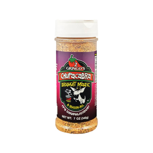 2 GRINGOS CHUPACABRA: Seasoning Brisket Magic, 7 OZ