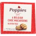 POPPIES: Chocolate Drizzled Gluten-Free Macaroons, 7.8 Oz