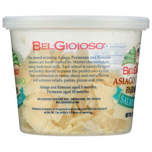 BELGIOIOSO Salad Blend Freshly Shaved Cheese, 5 oz