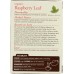 TRADITIONAL MEDICINALS: Organic Raspberry Leaf Caffeine Free Herbal Tea 16 Tea Bags, 0.85 oz