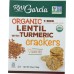 RW GARCIA: Organic Lentil with Turmeric Crackers, 5.5 oz