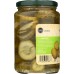 WOODSTOCK: Organic Kosher Sliced Dill Pickles, 24 oz