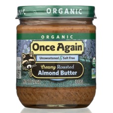 ONCE AGAIN: Organic Almond Smooth Nut Butter 12 oz
