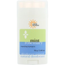 EARTH SCIENCE: Deodorant Rosemary Mint 2.45 oz