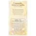 TWINING TEA: Camomile, Honey & Vanilla Herbal Tea, 20 bg