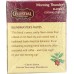 CELESTIAL SEASONINGS: Morning Thunder Contains Caffeine 20 Tea Bags, 1.4 oz