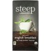 BIGELOW: Steep Organic English Breakfast Tea, 1.60 oz