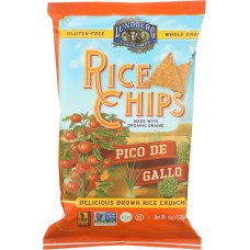 LUNBERG: Rice Chips Pico De Gallo 6 oz