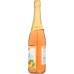 KEDEM: Juice Sparkling Peach, 25.4 oz