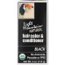 LIGHT MOUNTAIN: Natural Hair Color & Conditioner Black, 4 oz