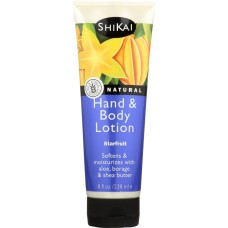 SHIKAI: Moisturizing Hand & Body Lotion Starfruit 8 oz