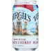 VIRGILS: Zero Sugar Soda Black Cherry 6-12 fl oz, 72 fl oz