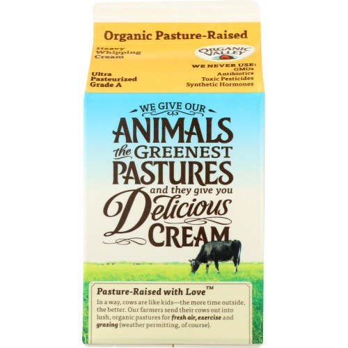 ORGANIC VALLEY Heavy Whipping Cream, 16 oz