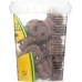 GRABEEZ SNACK CUPS: Mini Chocolate Pretzels Snack Cup, 3.25 oz