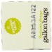 NATURAL VALUE: Reclosable Storage Gallon Bags, 19 bg