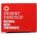 DESERT ESSENCE: Natural Neem Toothpaste Cinnamint, 6.25 oz