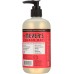 MRS. MEYER'S: Clean Day Liquid Hand Soap Rhubarb Scent, 12.5 oz