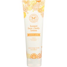THE HONEST COMPANY: Face And Body Lotion Sweet Orange Vanilla 8.5 oz