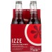 IZZE: Sparkling Pomegranate Flavored Juice Beverage 4 Count, 48 oz