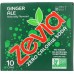 ZEVIA: Soda Ginger Ale 10 pk, 120 oz