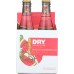DRY SODA: Dry Sparkling Watermelon Bottle 4-12 fl oz, 48 fl oz