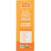 FRUIGEE: Organic Fruit Snack Orange Carrot 4 Pack, 14 oz