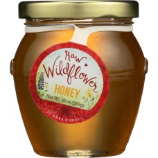 BARE HONEY: Raw Wildflower Honey 10 oz