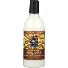 ONE WITH NATURE: Shea Butter Dead Sea Mineral Body Wash 12 oz
