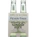 FEVER TREE: Ginger Beer Light Pack of 4, 6.8 oz