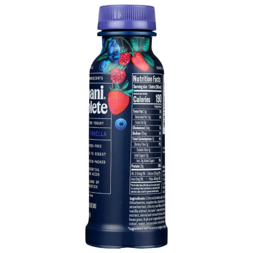 CHOBANI Complete Mixed Berry Vanilla Drink, 10 oz