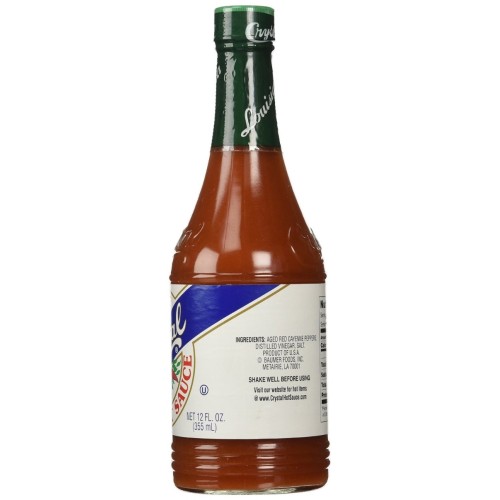 CRYSTAL: Hot Sauce, 12 oz