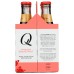 Q TONIC: Grapefruit 4 Pack, 26.8 fo