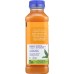NAKED JUICE: Fruit Smoothie with 50% Lower Sugar Peach with Ginger, 15.20 oz