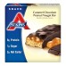 ATKINS: Snack Bar Caramel Chocolate Peanut Nougat (5x1.6oz bars), 8 oz