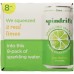 SPINDRIFT: Lime Sparkling Water 8 Pack, 96 fo