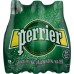 PERRIER: Sparkling Natural Mineral Water 6 Pack Pet, 101.4 oz