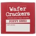 OLINAS BAKEHOUSE: Cracker Wafer Poppy Seed, 3.5 oz
