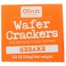 OLINAS BAKEHOUSE: Sesame Wafer Crackers, 3.5 oz