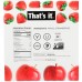 THATS IT: Apple Plus Strawberry Fruit Bars 5Ct, 6 oz