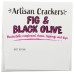 OLINAS BAKEHOUSE: Fig & Black Olive Artisan Crackers, 3.5 oz