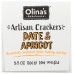 OLINAS BAKEHOUSE: Date And Apricot Artisan Crackers, 3.5 oz