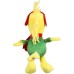 PEANUTS HOLIDAY: Holiday Seasons Greetings Woodstock Plush Dog Toy with Squeaker, 1 ea