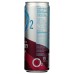 O2: Oxygenated Black Currant Recovery Drink Caffeine Free, 12 oz