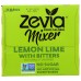 ZEVIA: Zero Calorie Mixer Lemon Lime With Bitters 6Pk, 45 oz