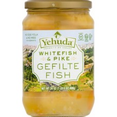 YEHUDA: Fish White Pike Gefilte, 24 oz