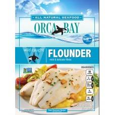 ORCA BAY: Flounder Mild & Delicate Fillets, 10 oz