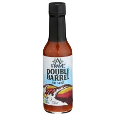 A FRAME: Hot Sauce Double Barrel, 5 oz